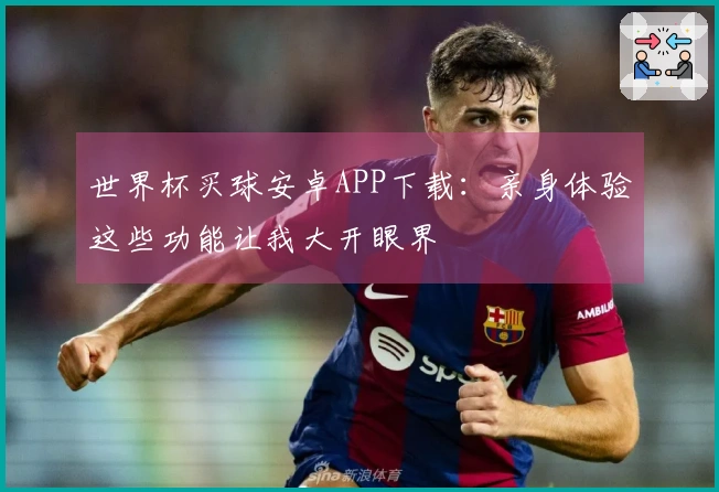 世界杯买球安卓APP下载：亲身体验这些功能让我大开眼界