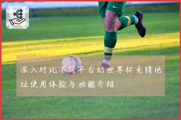 深入对比不同平台的世界杯竞猜地址使用体验与功能介绍
