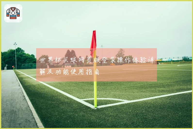 世界杯买球网页版登录操作体验详解及功能使用指南